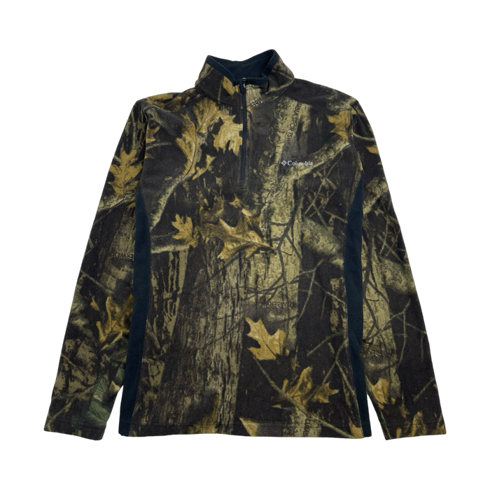 (M) Columbia Quarter Zip Camo Fleece | Vitnage Clothing Store Canada