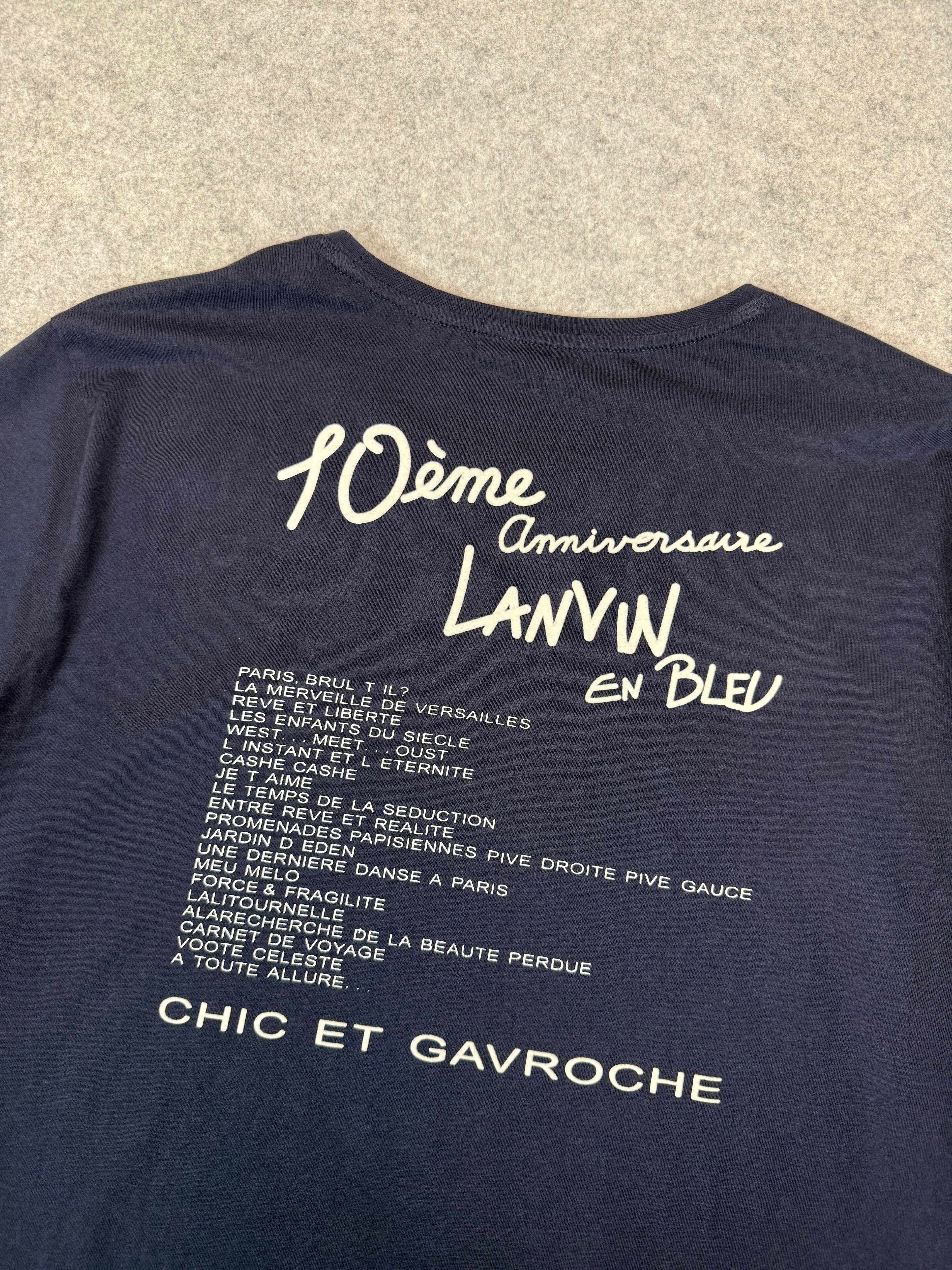 Lanvin en Bleu Tee Navy Blue (USED)