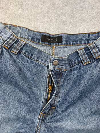 Riveted by Lee Cargo Denim Capris