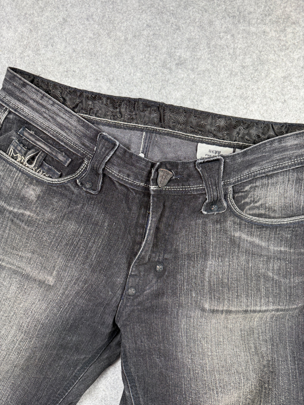 Vintage Y2K BCPP Premium Denim Goods Jeans Black