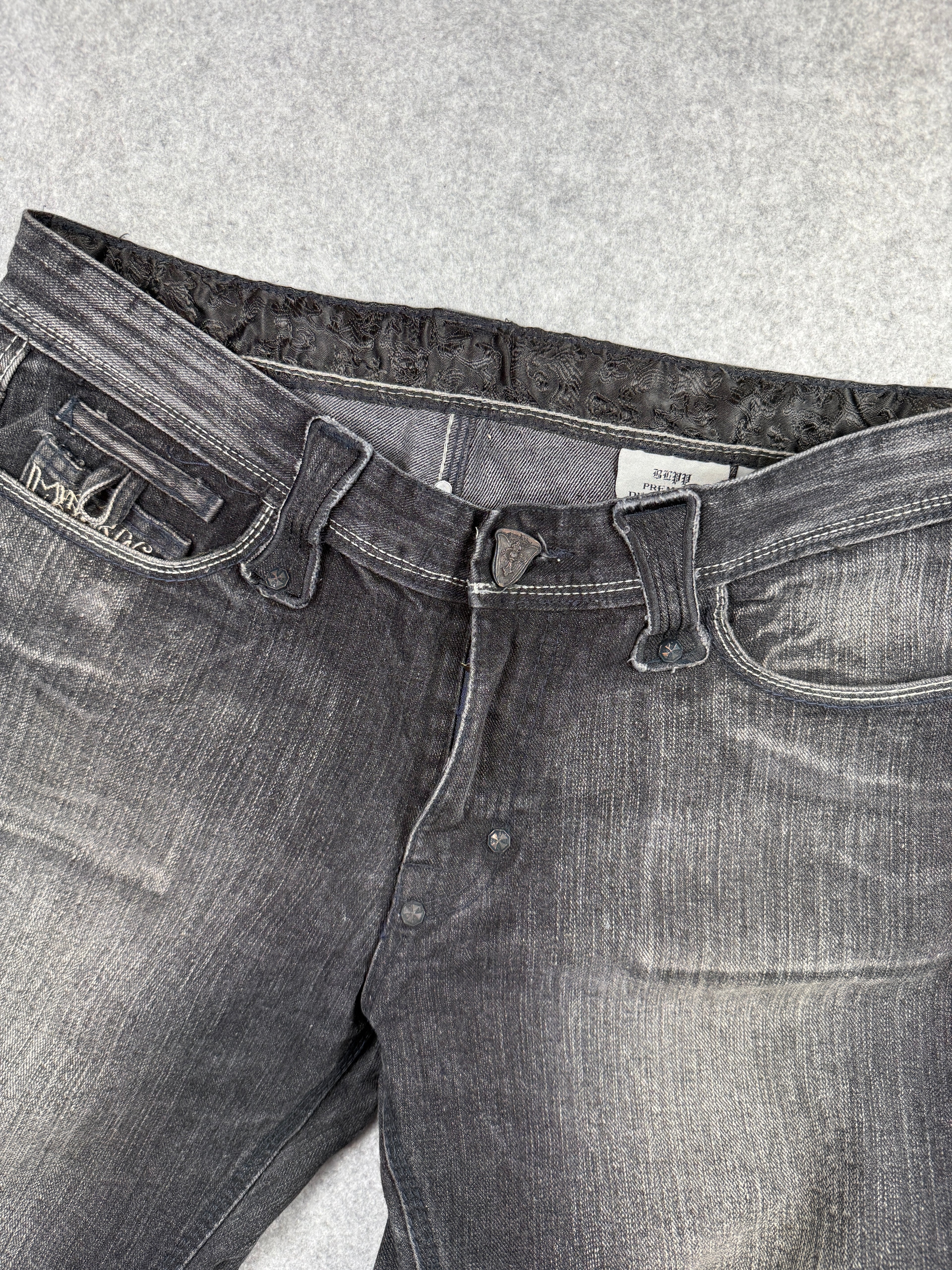 Vintage Y2K BCPP Premium Denim Goods Jeans Black
