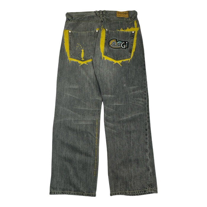 Vintage Y2K Coogi Embroidered Logo Pants | Vitnage Clothing Store Canada