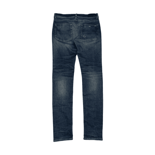Amiri Ripped Ribbed Denim Jeans (USED) | Vintage Clothing Store Canada