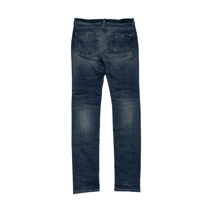 Amiri Ripped Ribbed Denim Jeans (USED) | Vitnage Clothing Store Canada