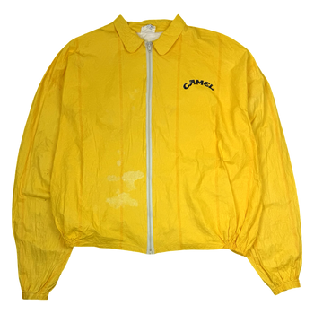 Vintage 90s Camel Light Jacket Yellow