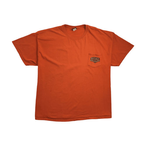 (XXXL) Harley Davidson Bahamas Tee Orange | Vintage Clothing Store Canada