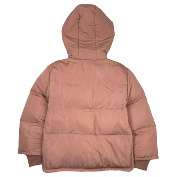 Women’s Stussy Tribe Puffer Jacket Pink (USED)