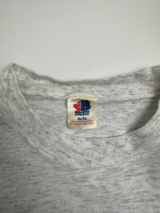 Vintage '93 Back 2 Back Toronto Blue Jays Tee Grey | Vitnage Clothing Store Canada