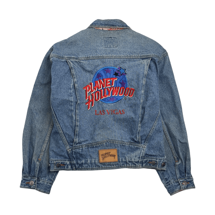 Vintage Planet Hollywood Denim Jacket | Vitnage Clothing Store Canada