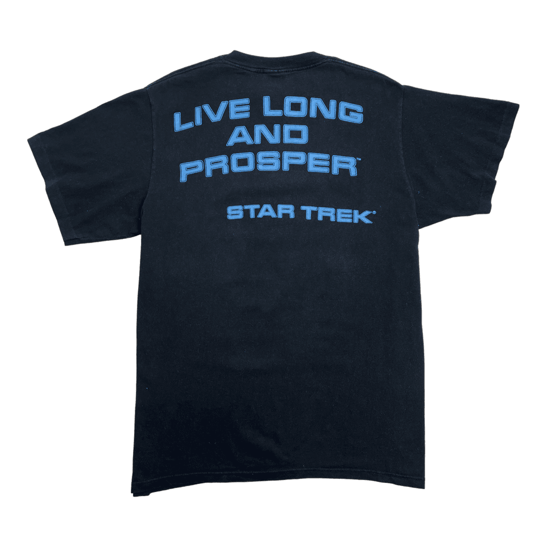 Vintage 90s Star Trek Tee Black