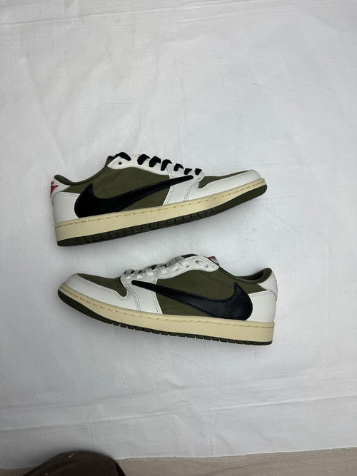 Jordan 1 Retro Low OG SP Travis Scott Medium Olive (USED) | Vintage Clothing Store Canada