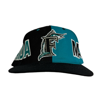 1990’s Florida Marlins Side Spell Out American Needle MLB Snapback Hat