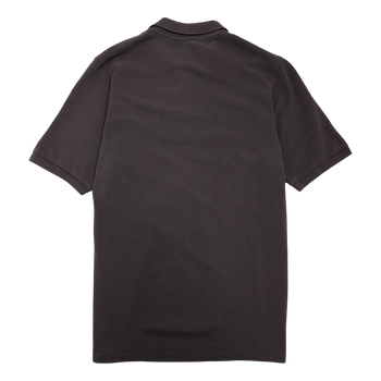 Vintage Burberry Embroidered Logo Polo Tee Black