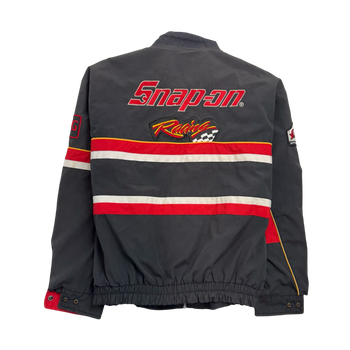 Vintage Snap On Racing Light Jacket Black