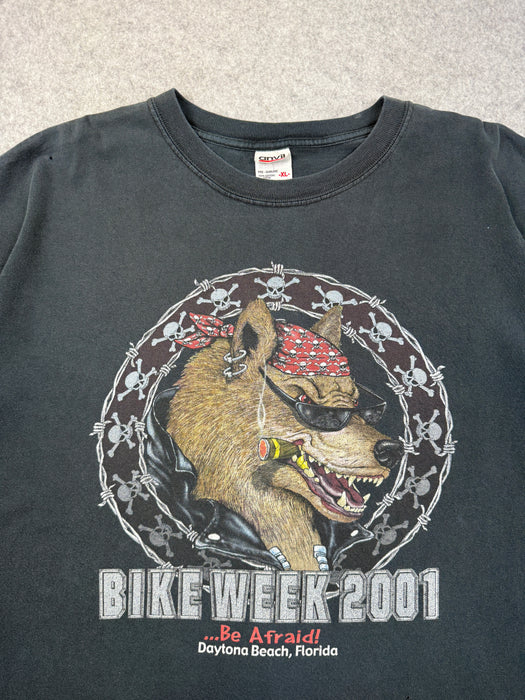 Vintage Daytona Bike Week 2001 Tee Black | Vitnage Clothing Store Canada