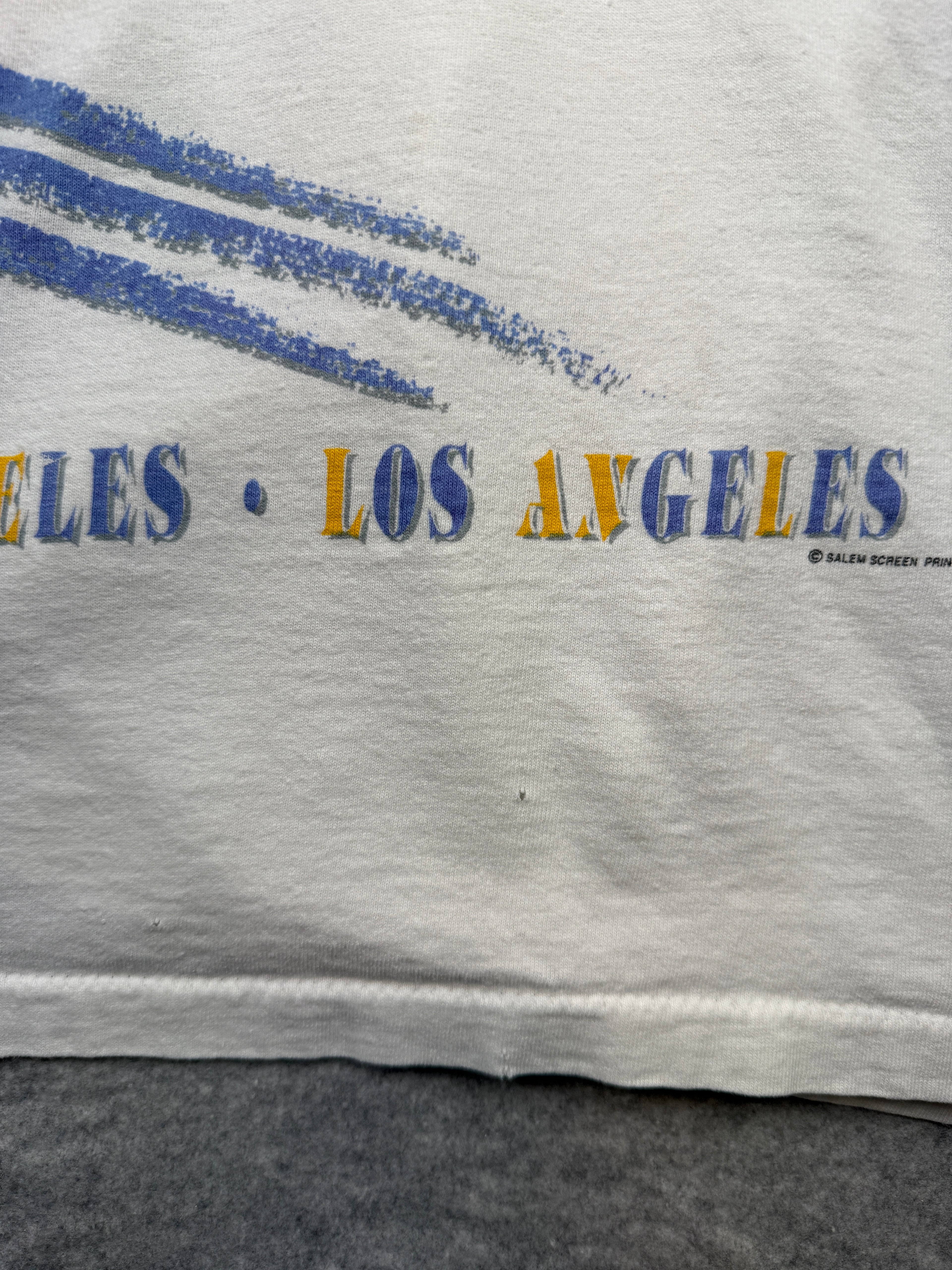 Vintage Salem Showtime Lakers Tee White