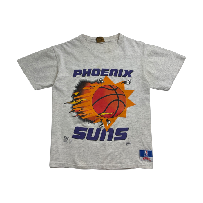 (M) Vintage 90s Phoenix Suns Tee Grey | Vitnage Clothing Store Canada