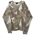 Stussy Raglan Thermal Longsleeve Desert Camo (USED)