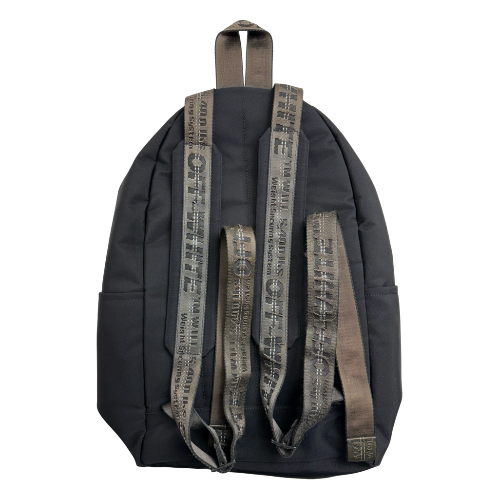 Off-White Quote Backpack Black