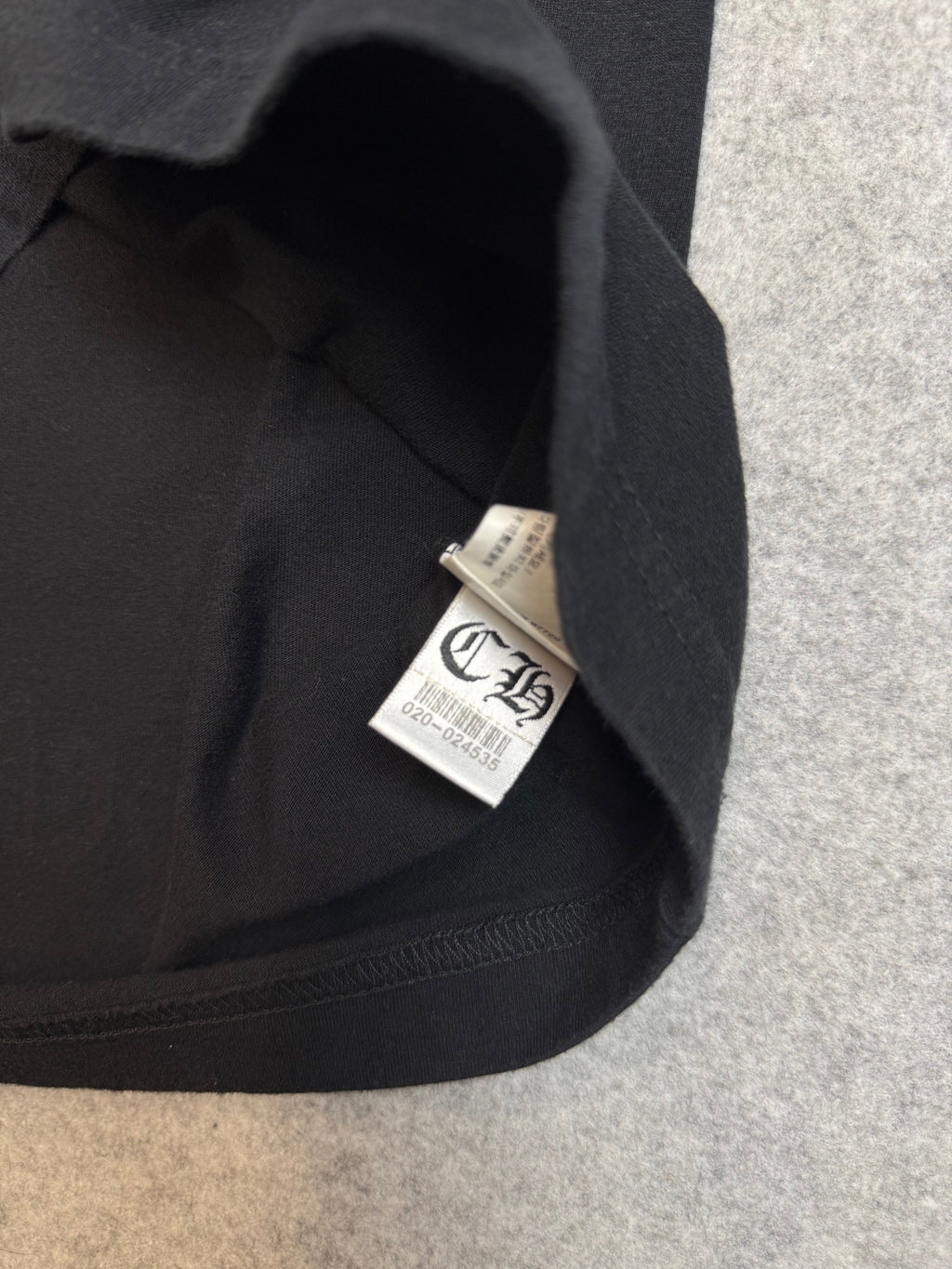 Chrome Hearts Hong Kong Horseshoe L/S Tee Black