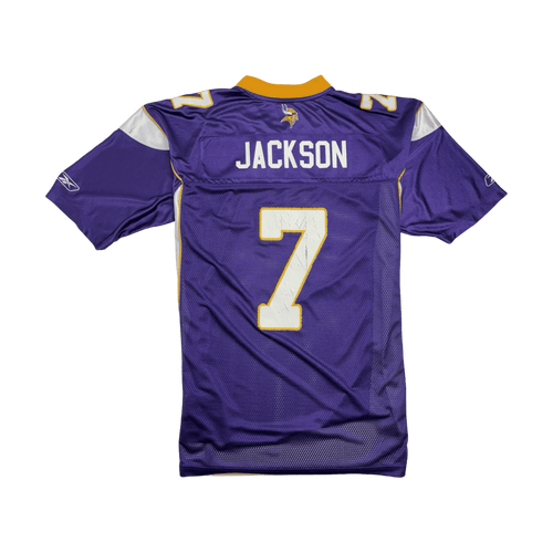 (XL) Vintage 2000s Tarvaris Jackson Vikings Football Jersey Purple | Vintage Clothing Store Canada