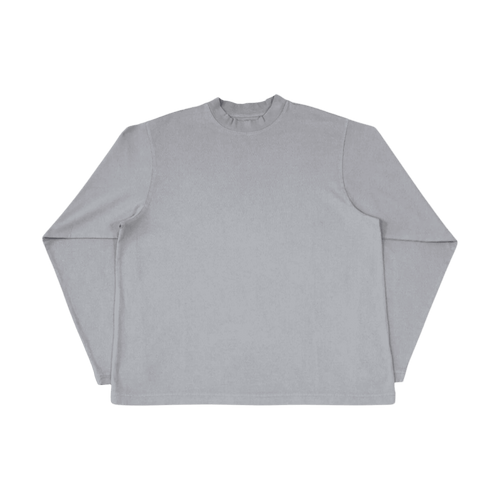 Yeezy x Gap Unreleased Long Sleeve Tee Light Grey | Vintage Clothing Store Canada