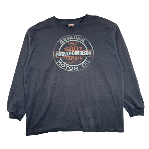 Harley Davidson Genuine Motors Regina L/S Tee Black | Vintage Clothing Store Canada