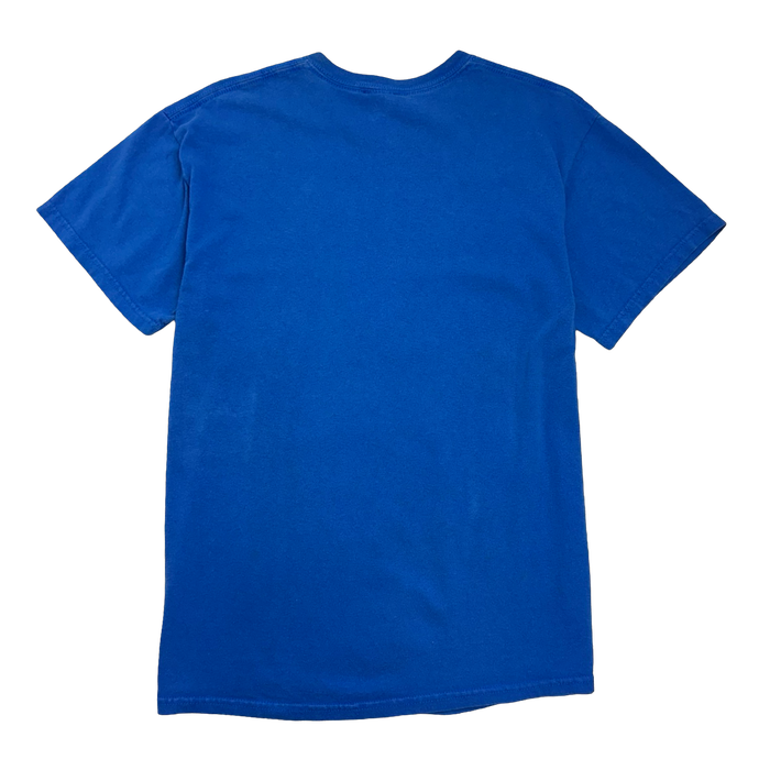 Vintage 2000’s Naruto Shippuden Fight Scene Tee Blue | Vitnage Clothing Store Canada