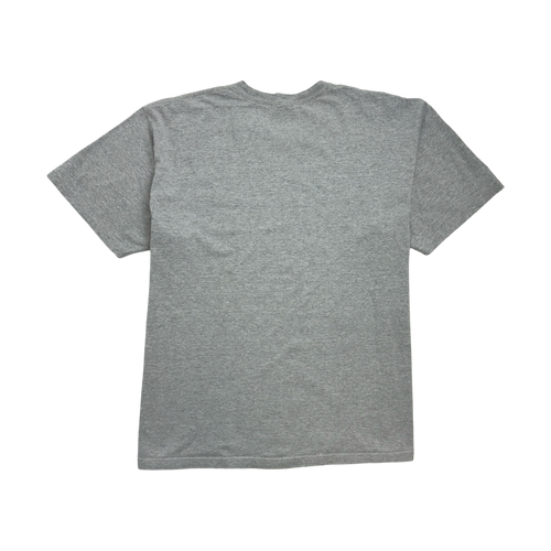 Vintage 2000s Nike Just Do It Tee Grey | Vintage Clothing Store Canada