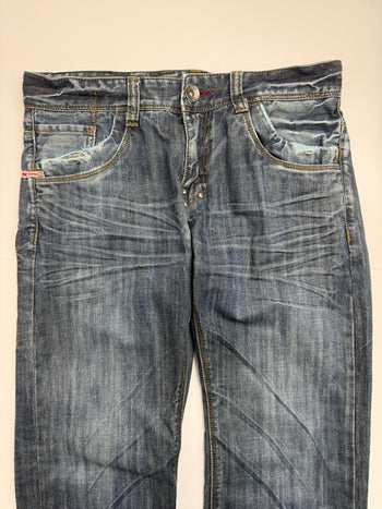 Parasuco Wrinkled Denim Pants