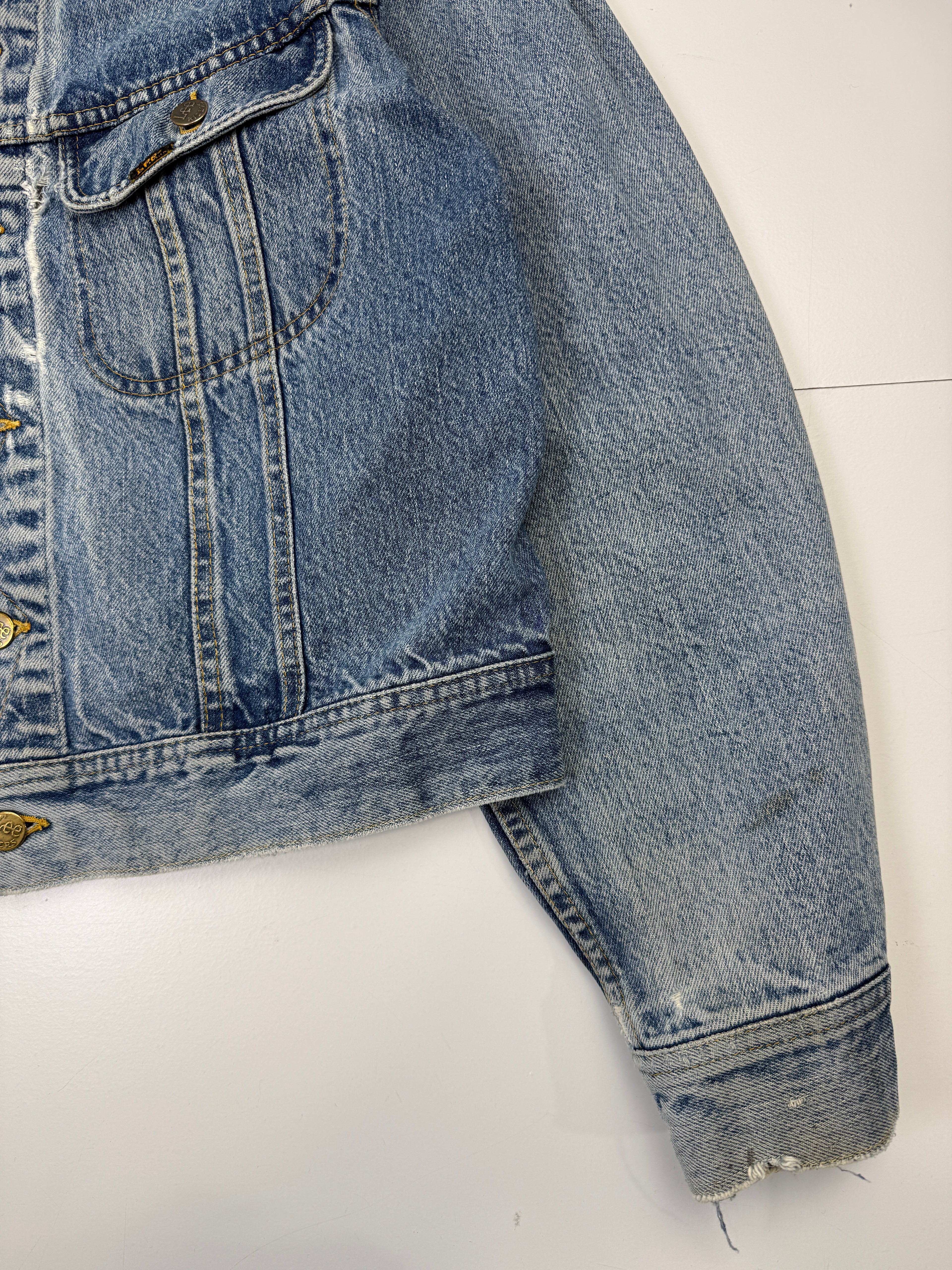 Vintage Lee Distressed Denim Jacket