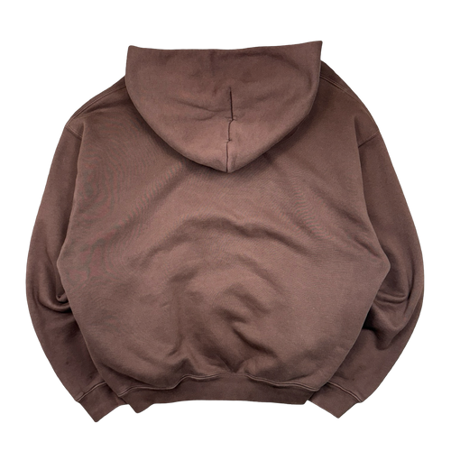 Cactus Plant Flea Market Ye Must Be Born Again Hoodie Brown (USED) | Vintage Clothing Store Canada