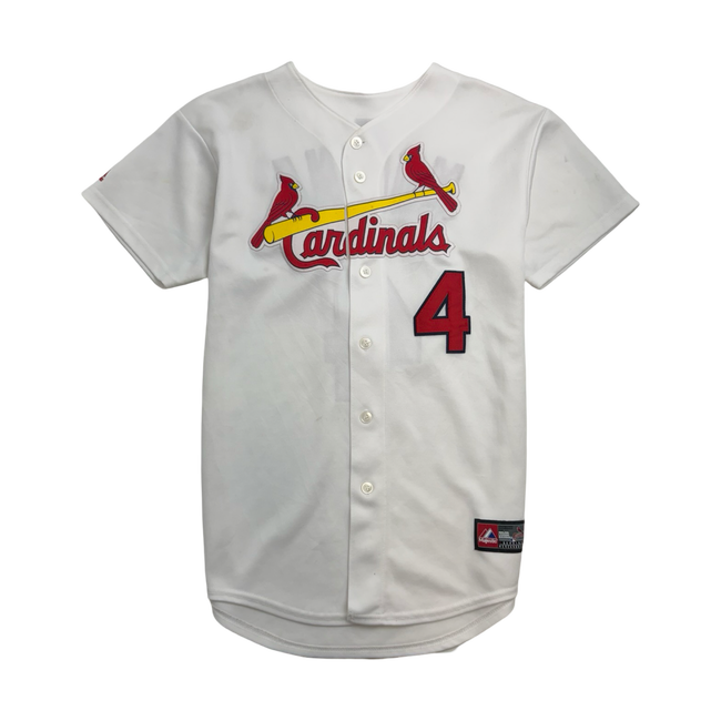 MLB St. Louis Cardinals Yadier Molina Baseball Jersey White