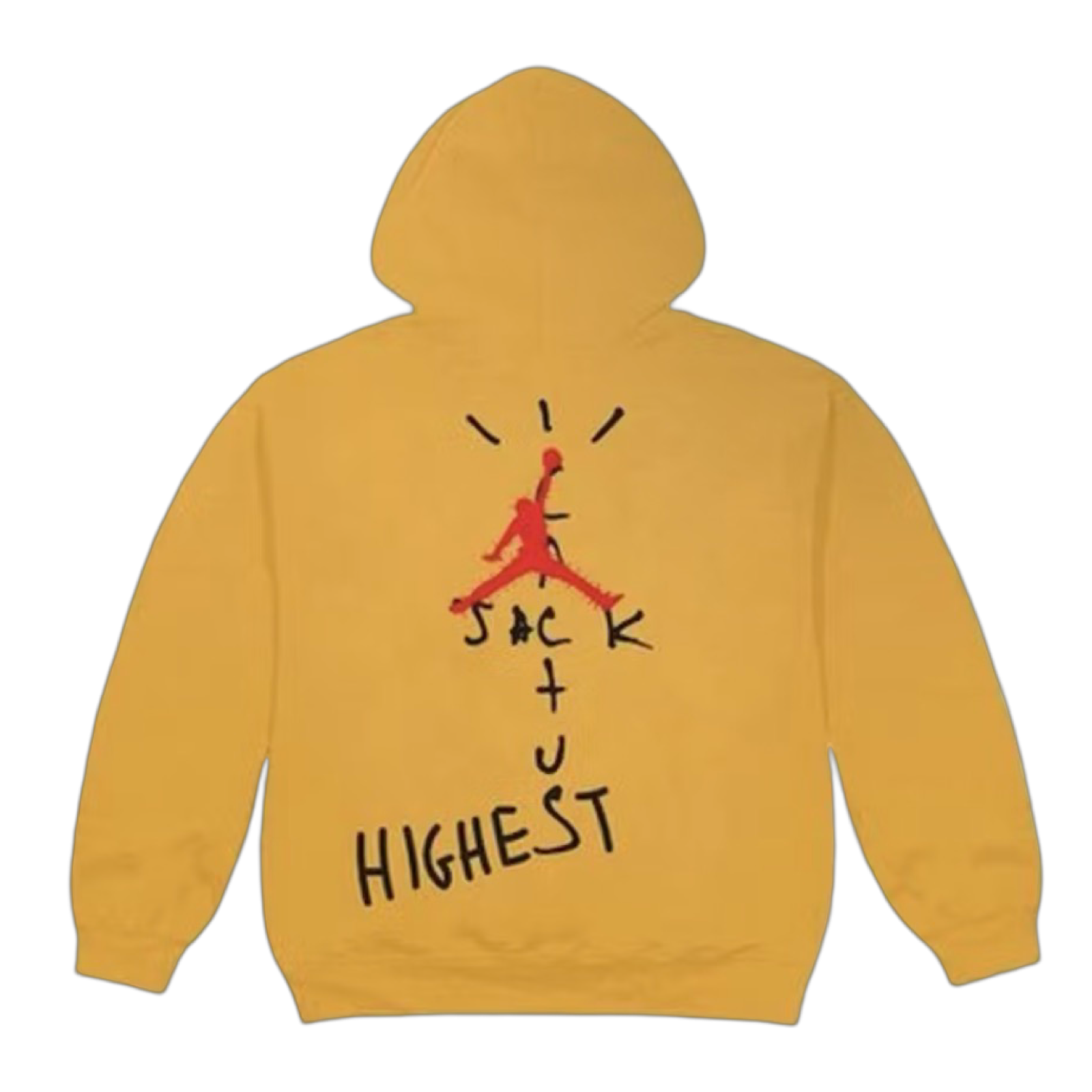 Travis Scott x Jordan HITR Hoodie Gold