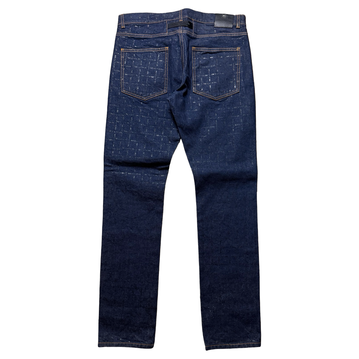 1017 ALYX 9SM All Over Print Monogram Jeans (USED)