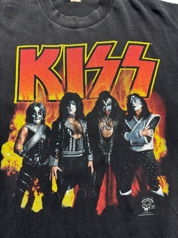 Vintage '96 KISS Band Tee Black