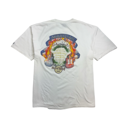 Vintage Hard Rock Cafe Amsterdam Tee White | Vintage Clothing Store Canada