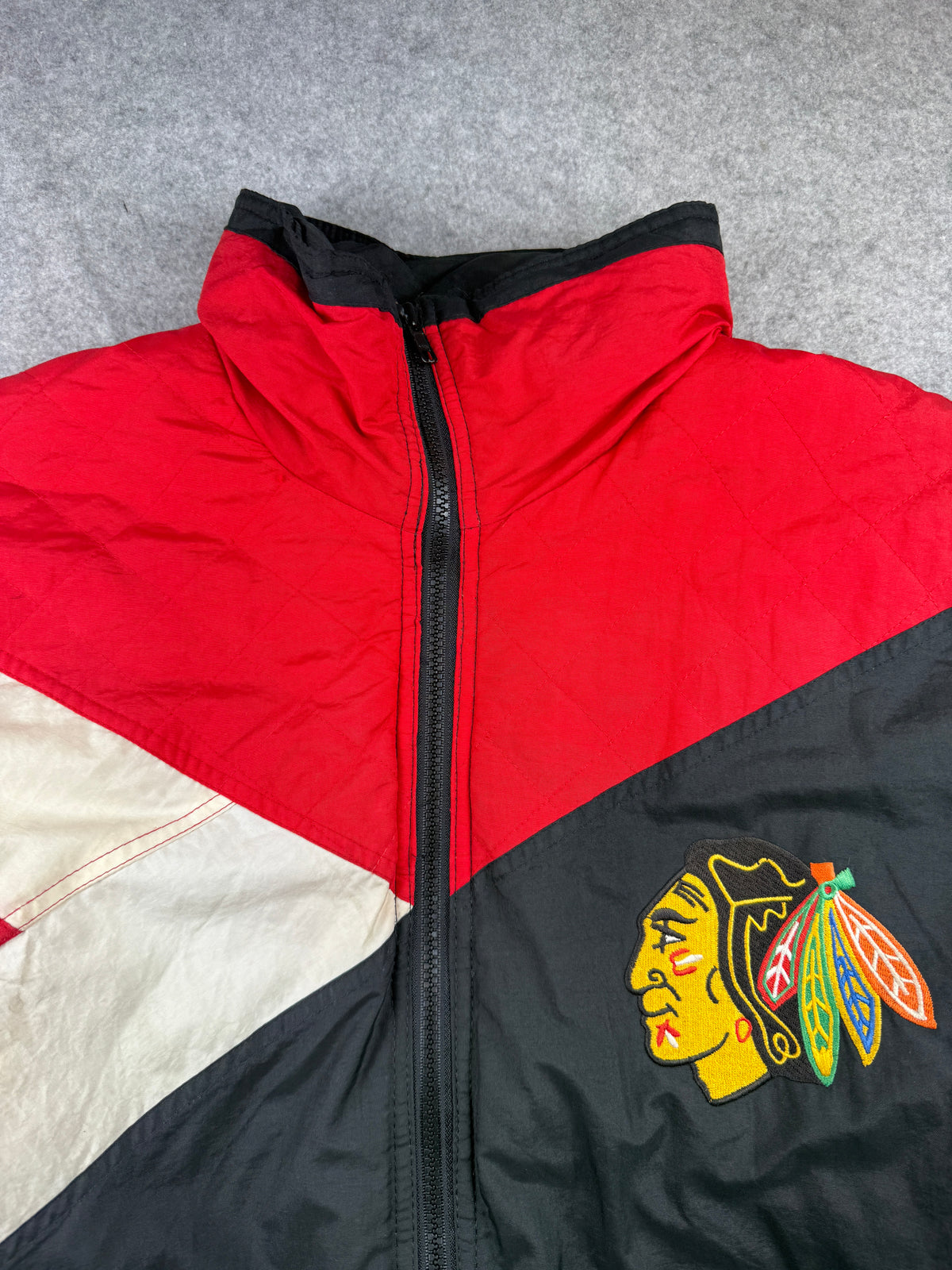Vintage Chicago Blackhawks Jackets Black/Red