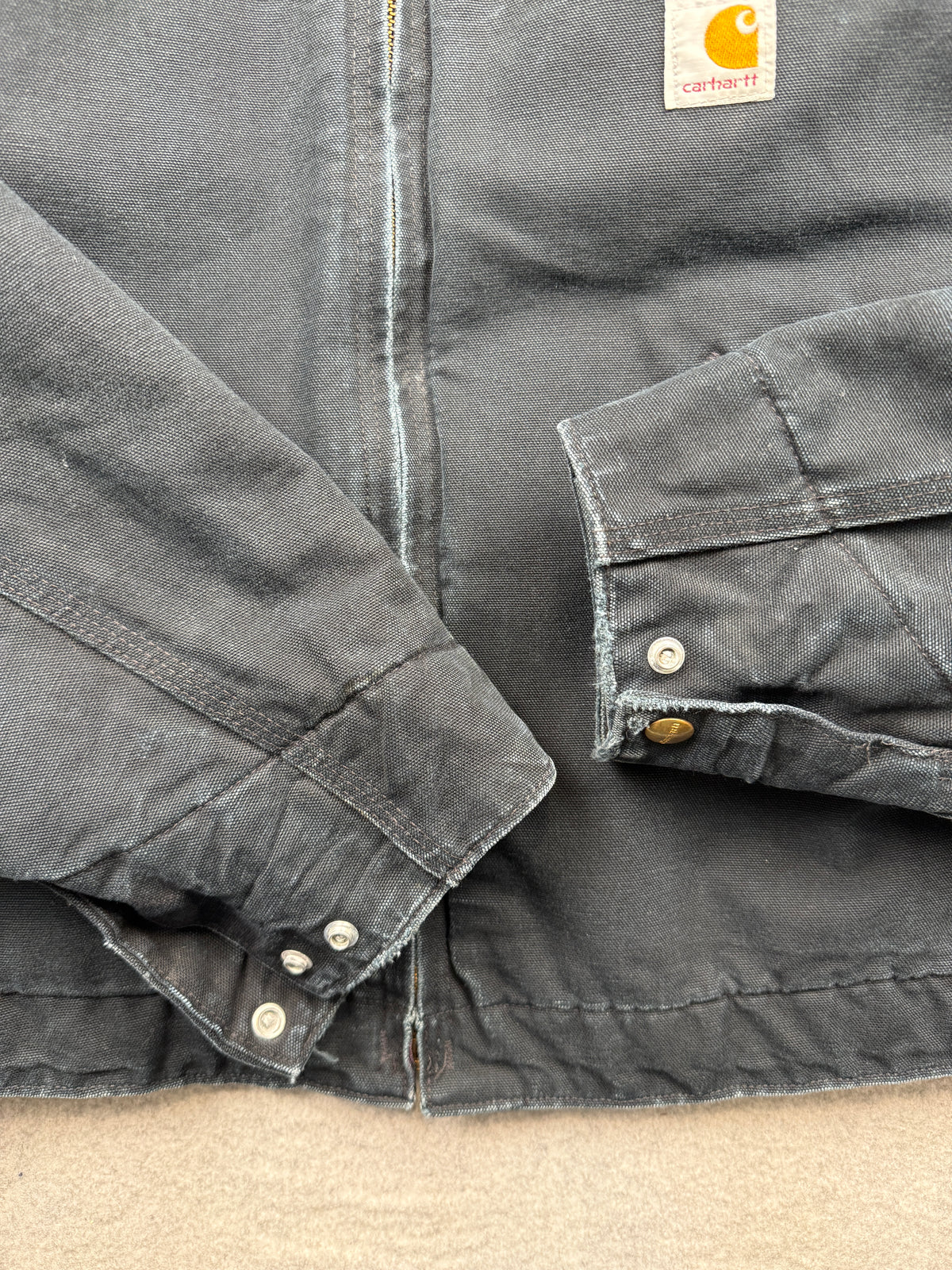 Carhartt Company Shaw Pipe Detroit Jacket Black