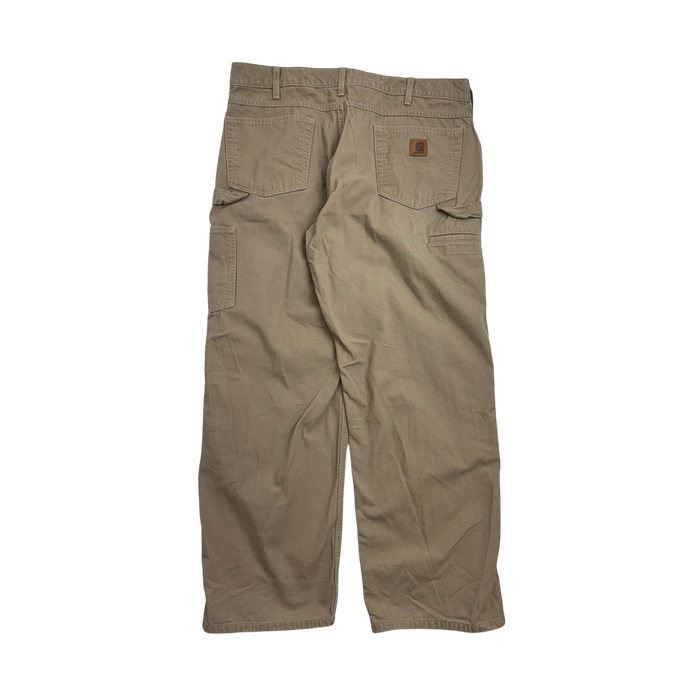 Vintage Carhartt Carpenter Pants Khaki | Vitnage Clothing Store Canada