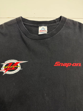 Vintage Snap On Velocity L/S Tee Black