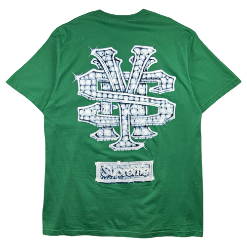 Supreme Snowman Tee Green (USED)