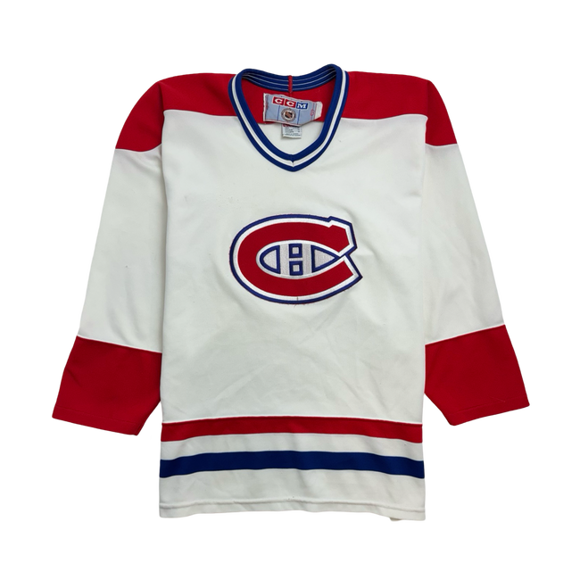 (M) Vintage 90s Montreal Canadien Jersey White