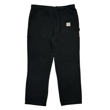 Stussy Double Knee Carpenter Pants Black (USED)