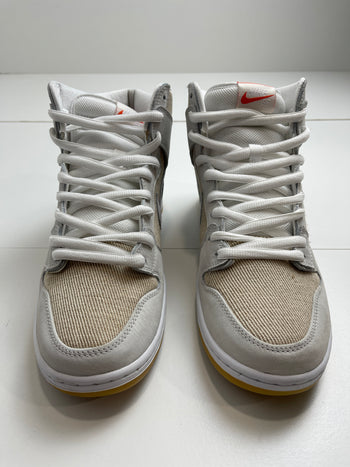 Nike SB Dunk High Pro ISO Orange Label Unbleached Natural (USED)