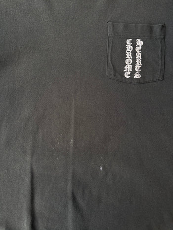 Vintage Chrome Hearts Scroll Logo T-shirt