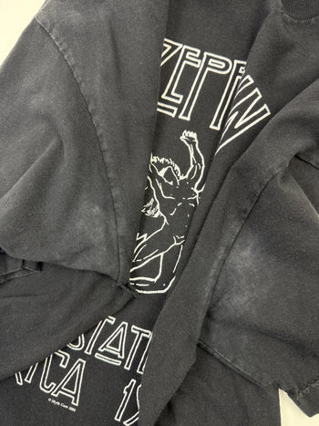 Vintage 2000's Led Zeppelin Tour Tee Black