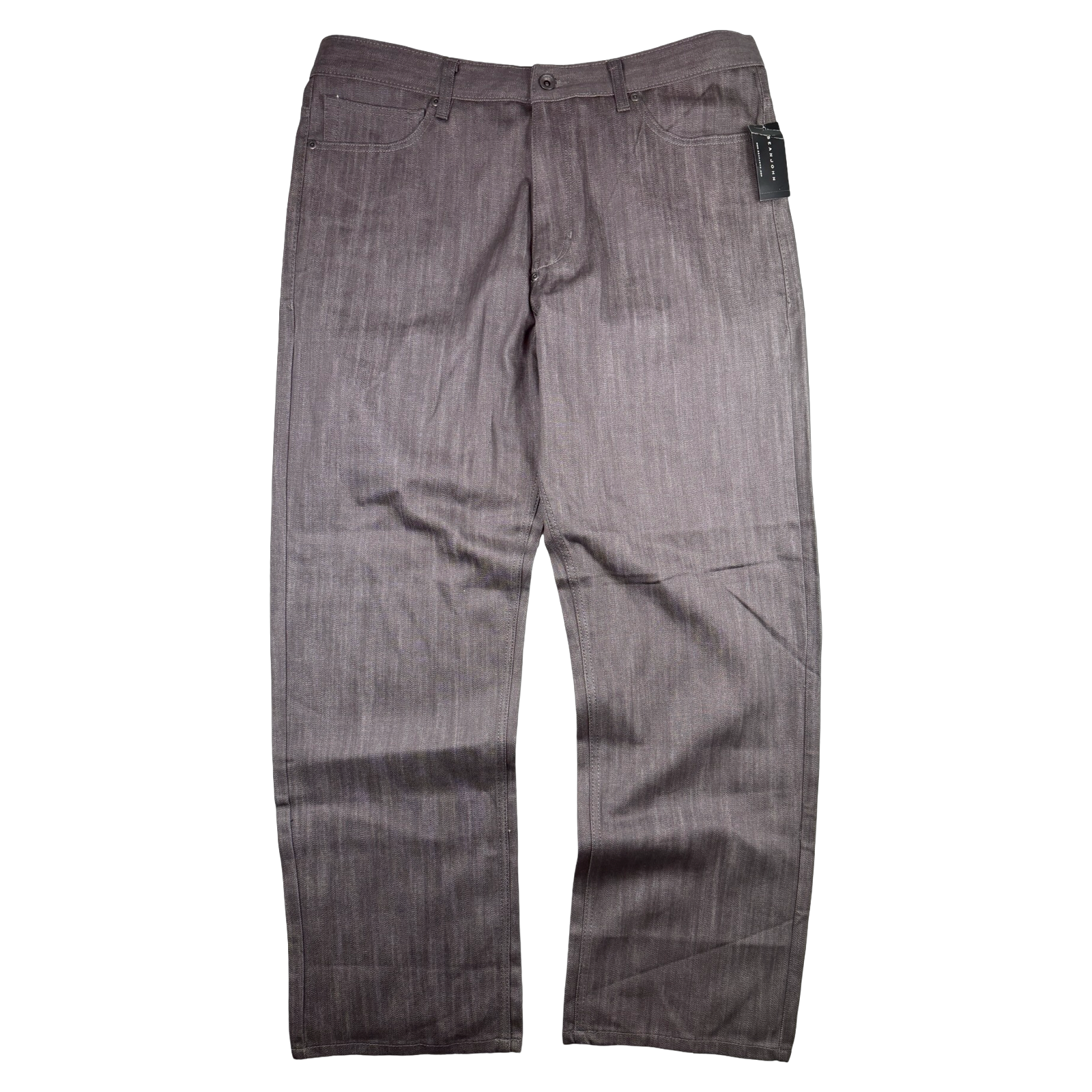 Vintage Sean John Hamilton Straight Fit Denim Jeans Raw Grey