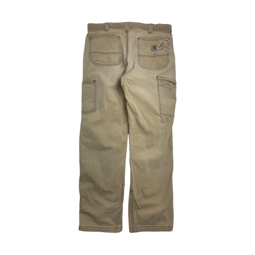 Vintage Carhartt Double Knee Pants Beiege | Vintage Clothing Store Canada