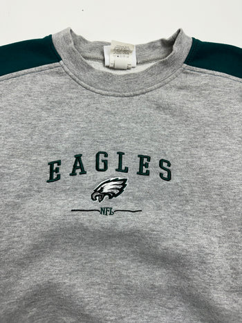 (XL) Vintage NFL Philadelphia Eagles Sweatshirts Grey